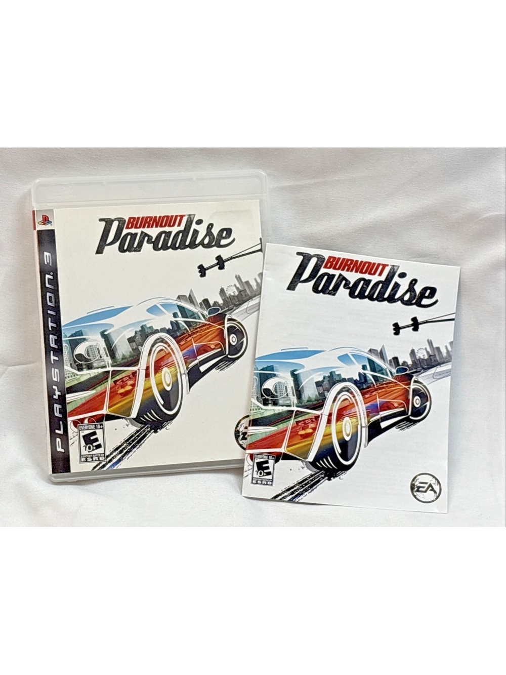 Burnout Paradise - Sony PlayStation 3 PS3 +  Manual CIB Untested As-Is